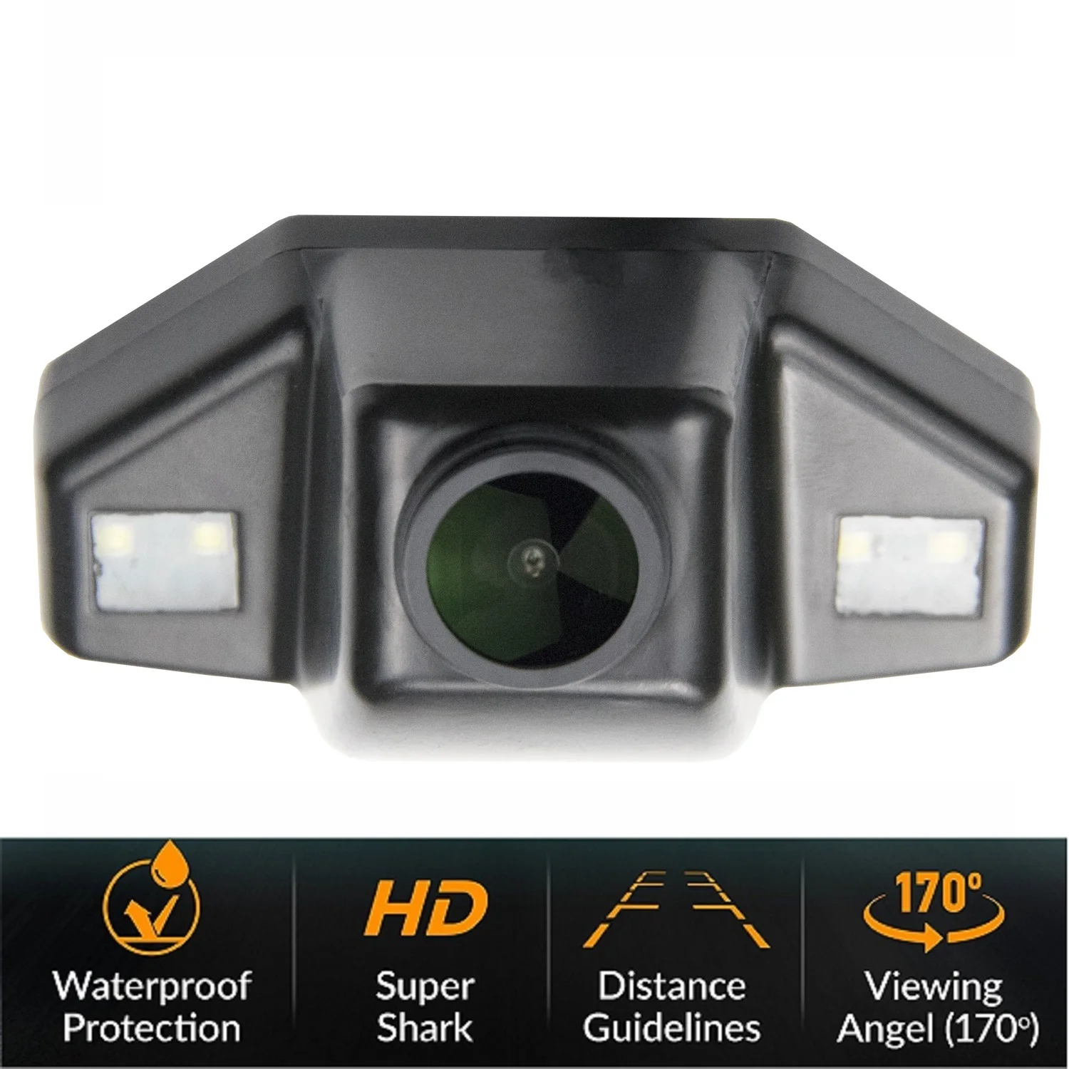 

Камера для освесветильник номерного знака HD 1280*720P для авто Honda Jazz CRV Accord пилотный гражданский EK, камера заднего вида ночного видения заднего вида