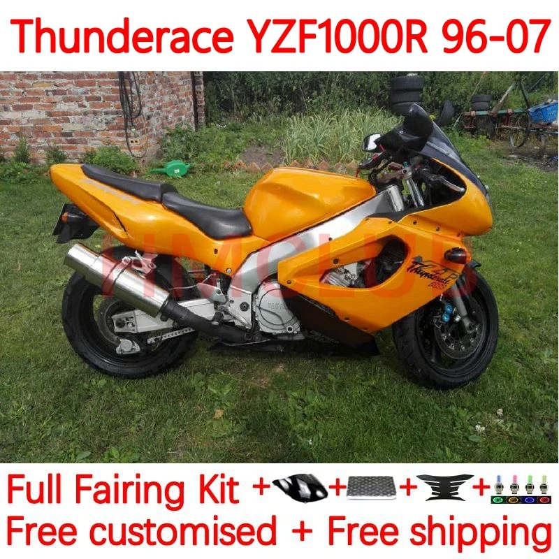 Комплект Thunderace для YAMAHA YZF1000R YZF 1000R 1996 2007 YZF-1000R 96 97 98 99 00 01 02 03 04 05 06 07 обтекатель 8No.16
