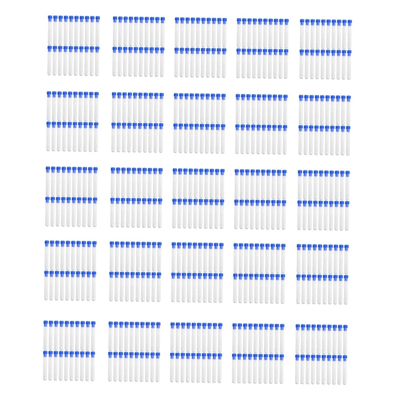 

400 Pcs. Not Graduated Plastic Test Tube Lab Test Tool With