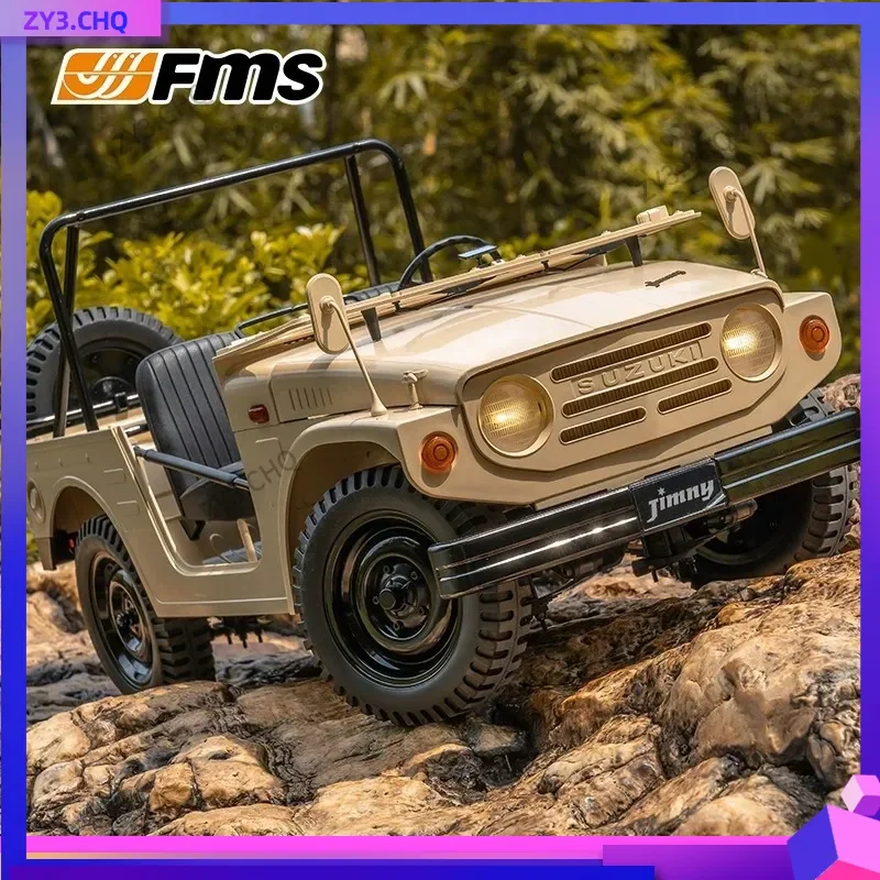 Фото FMS 1:6JIMNY автомобиль с дистанционным управлением, полноприводный Suzuki Jimny, модель внедорожника, орнамент, спортивный автомобиль, детская модель игрушечного автомобиля №4