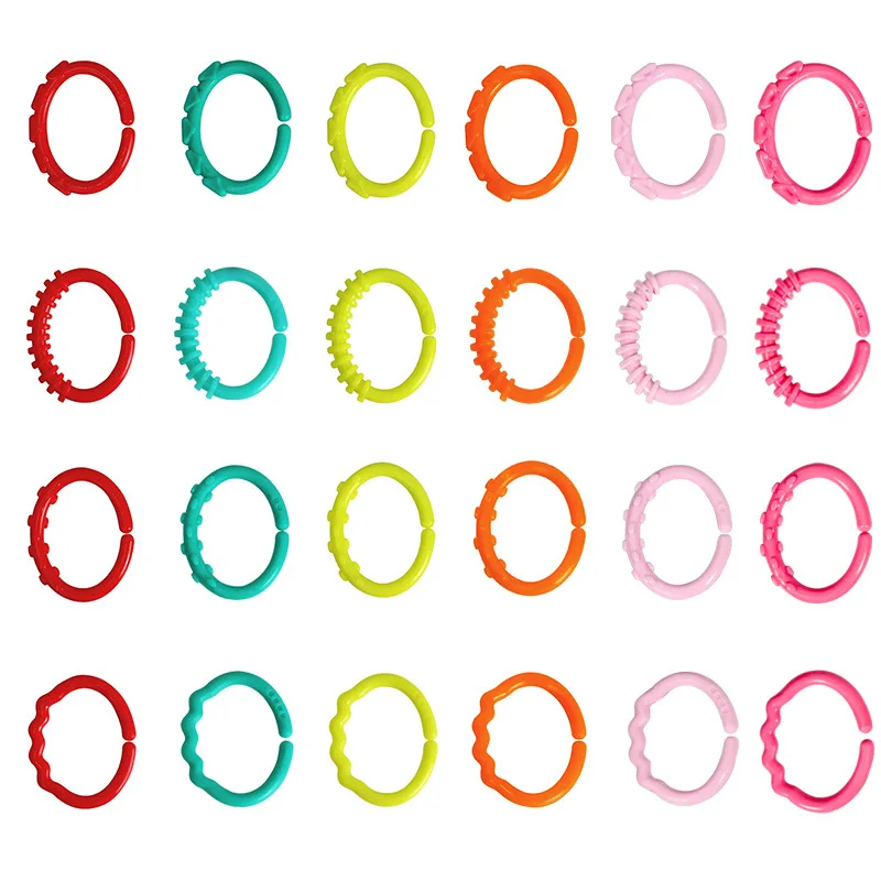 Baby Rainbow Ring Hanging Rubber Juguetes Para Bebes Toddler Toys Anillo Colgante Кольцо Висячее Gummiring Zum Aufhängen