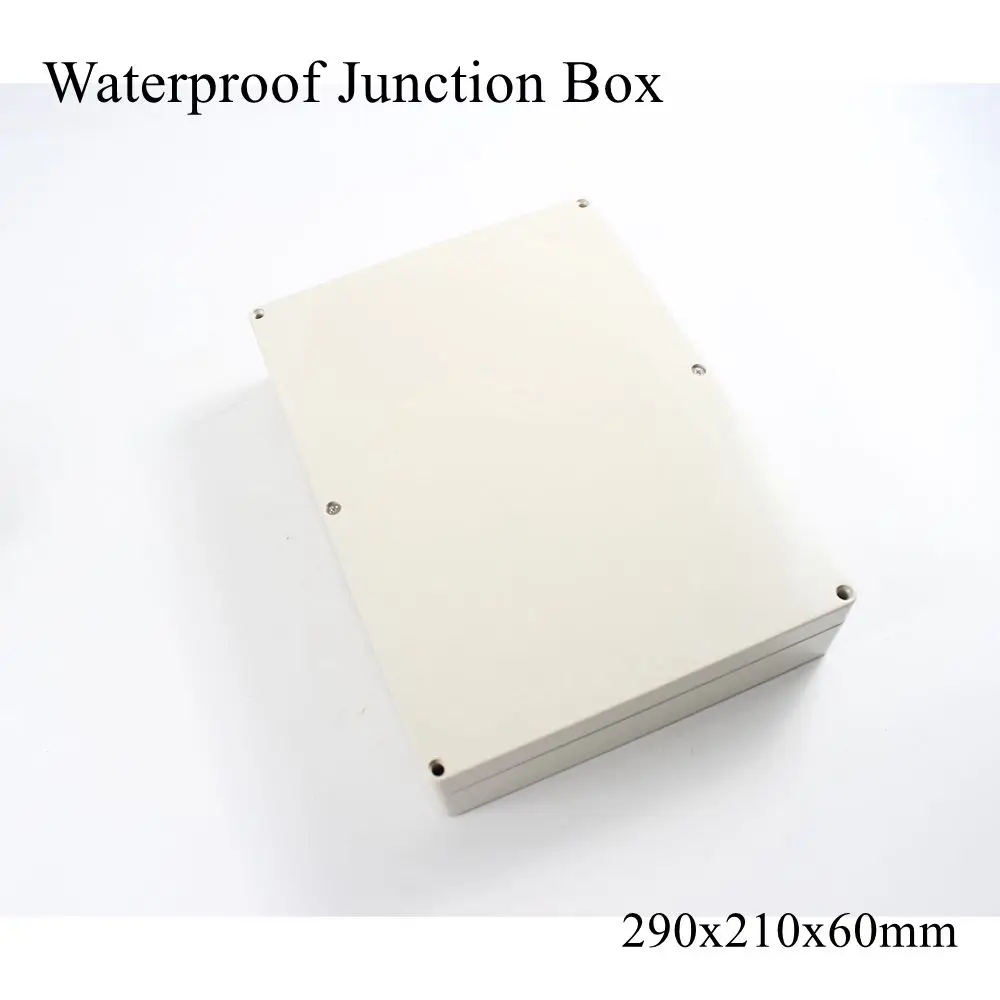 Распределительная коробка 280x195x86 мм, IP65, водонепроницаемый пластиковый корпус из АБС-пластика, чехол для инструмента, наружное подключение кабеля, электрический