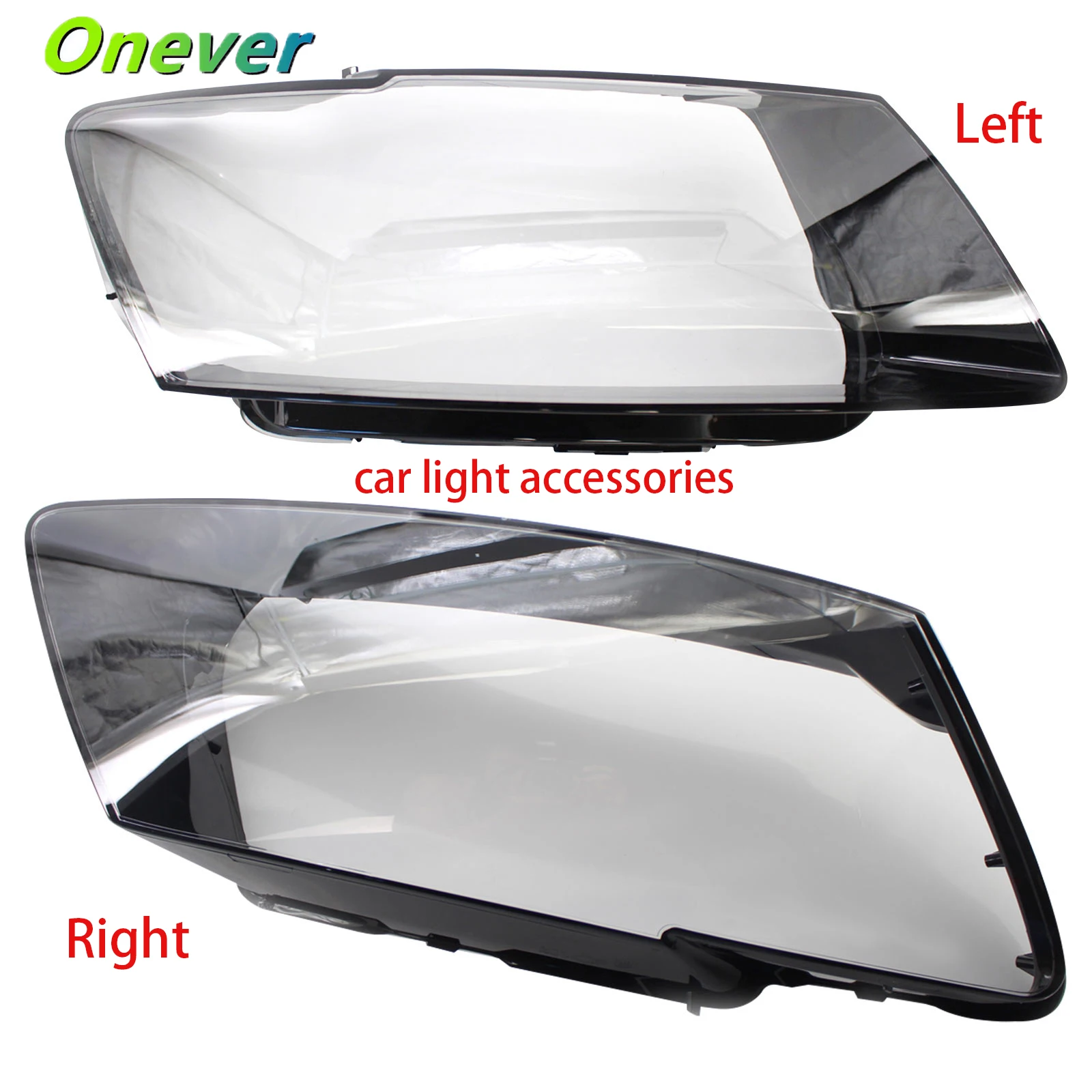 

Onever 1 шт. крышка передней фары автомобиля Прозрачная крышка объектива фары абажур корпус лампы автомобильные аксессуары для Audi Q5 2013-2017