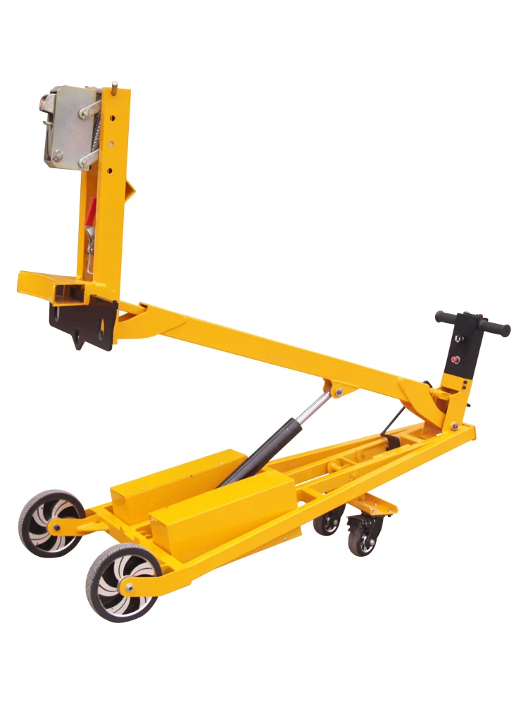 Портативный гидравлический вилочный погрузчик ручной масляный барабан