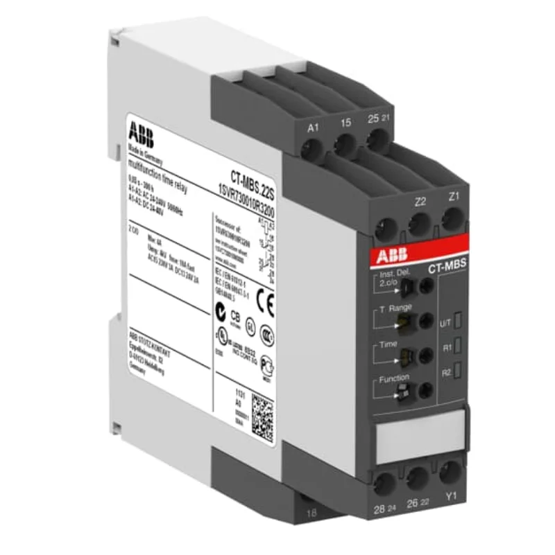 Реле ABB CT-MBS.22P 2c/o 24-48VDC 24-240VAC ID Товара: 1SVR740010R3200