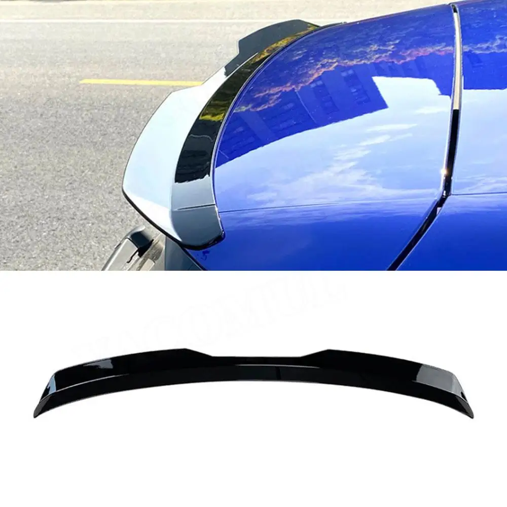 

ABS Gloss Black Material Rear Roof Spoiler Lip Wings Decoration For VW Volkswagen Golf 8 Mk8 2020 UP