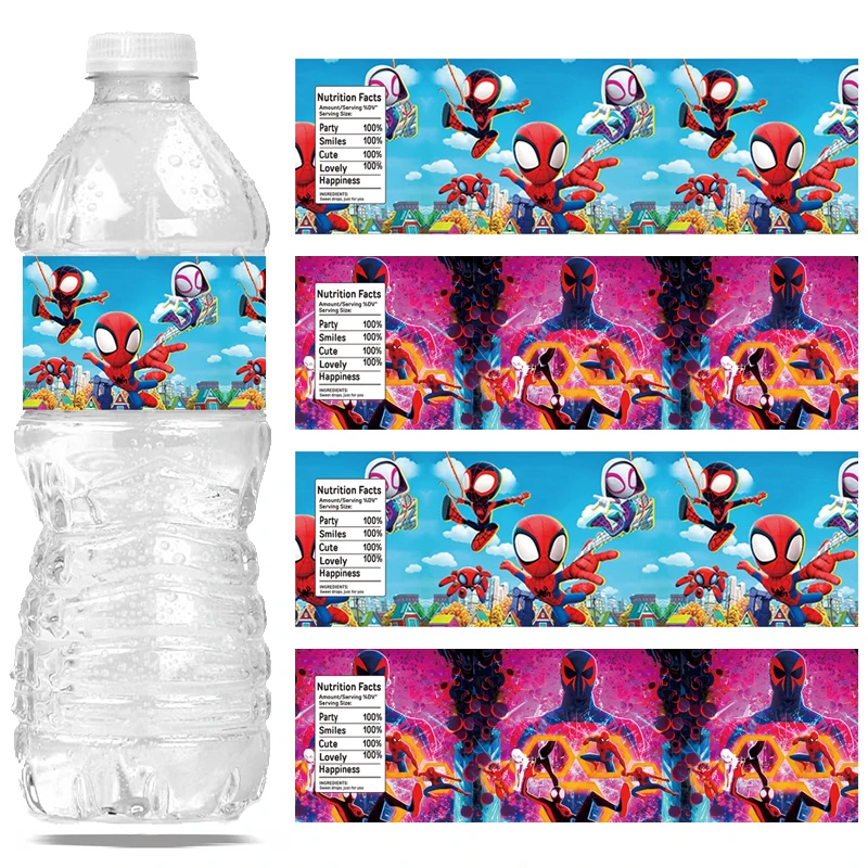 20 шт. водонепроницаемые наклейки на бутылки с водой
