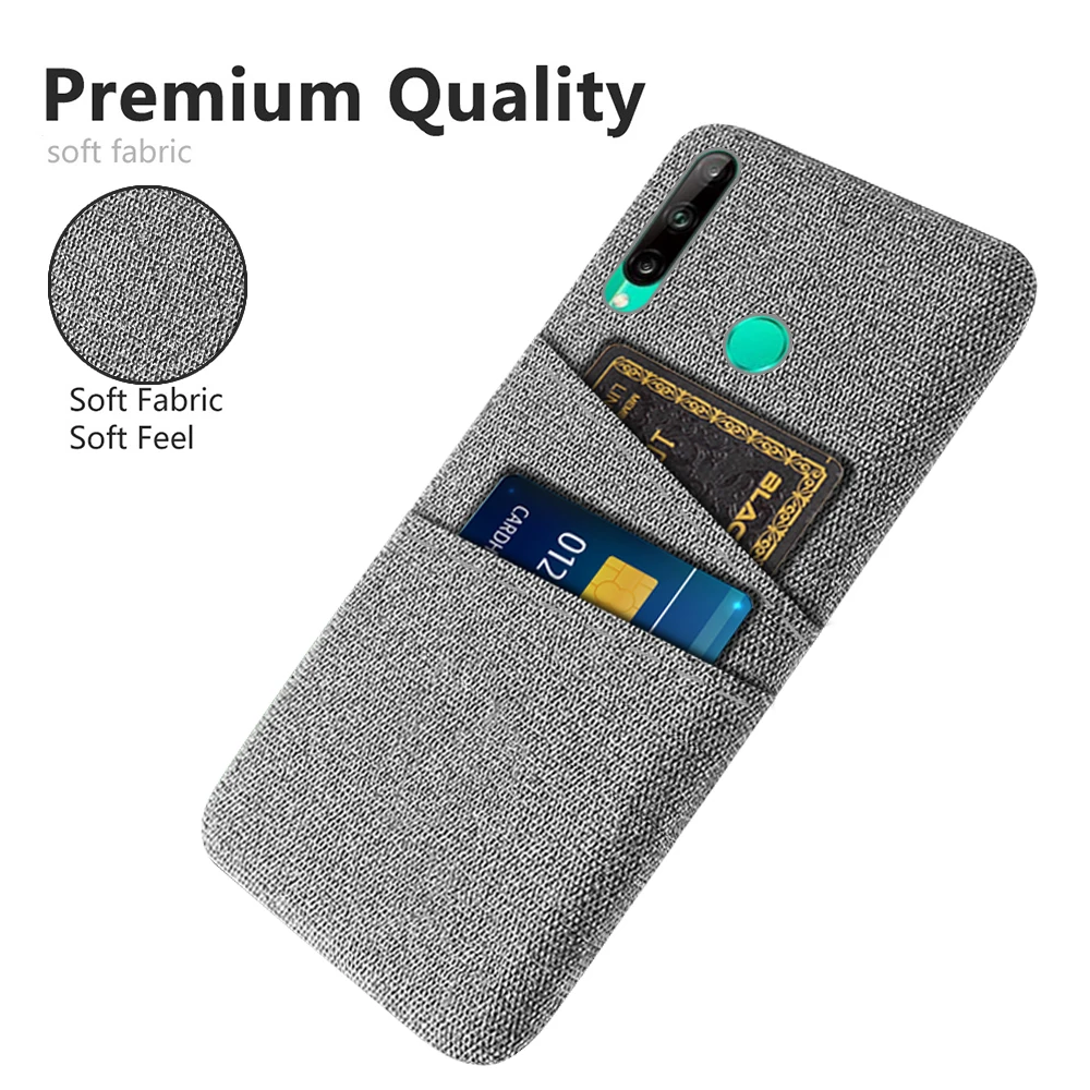 

For Huawei Honor 9C 9 C AKA-L29 Coque Bumper Wallet Fundas Honor9C For HONOR 9C Case 6.39" Luxury Fabric Dual Card Phone Cover