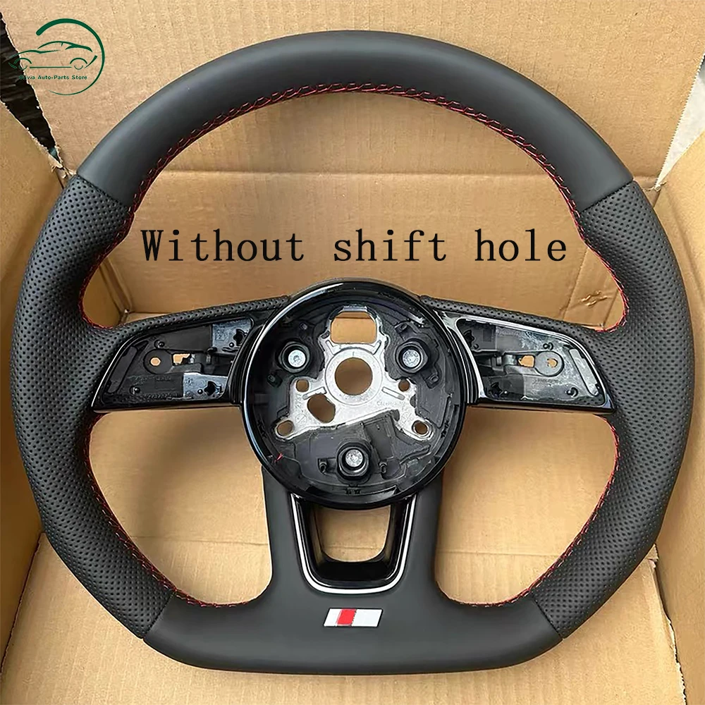 

Руль для Audi a3 RS3 RS4 RS5 A3 A4 A5 S3 S4 S5 2017-2021 полностью перфорированный кожаный руль