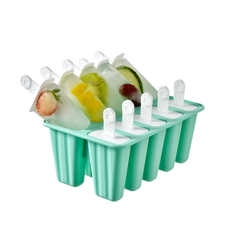 

Self-made Ice Cream Mold Diy Silicone Popsicle Mold Ice Cream for Children Home Ice Making Tools Popsicle Box