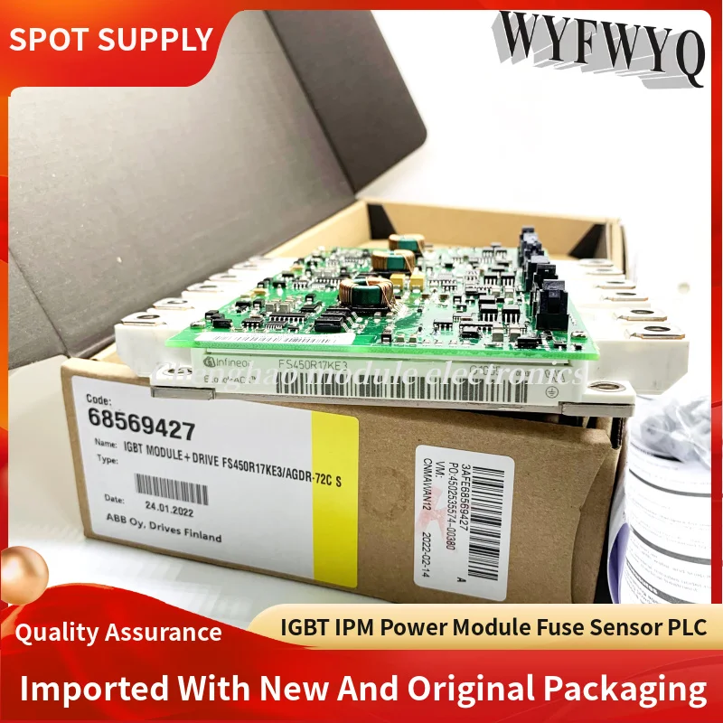 

FS450R17KE3/AGDR-71C IGBT Module FS450R17KE3 AGDR-71C New Original Imported FS450R17KE3/AGDR-72C