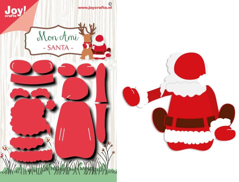 

Дед Мороз металлические Вырубные штампы фотоальбом бумага декоративное рельефное тиснение Новинка