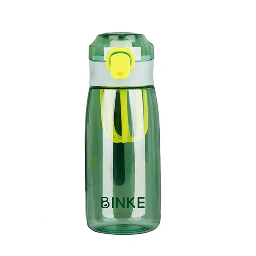 Sport Water Kettle Practical Widened Mouth Long Service Life Unisex Transparent Water Bottle for Going Out