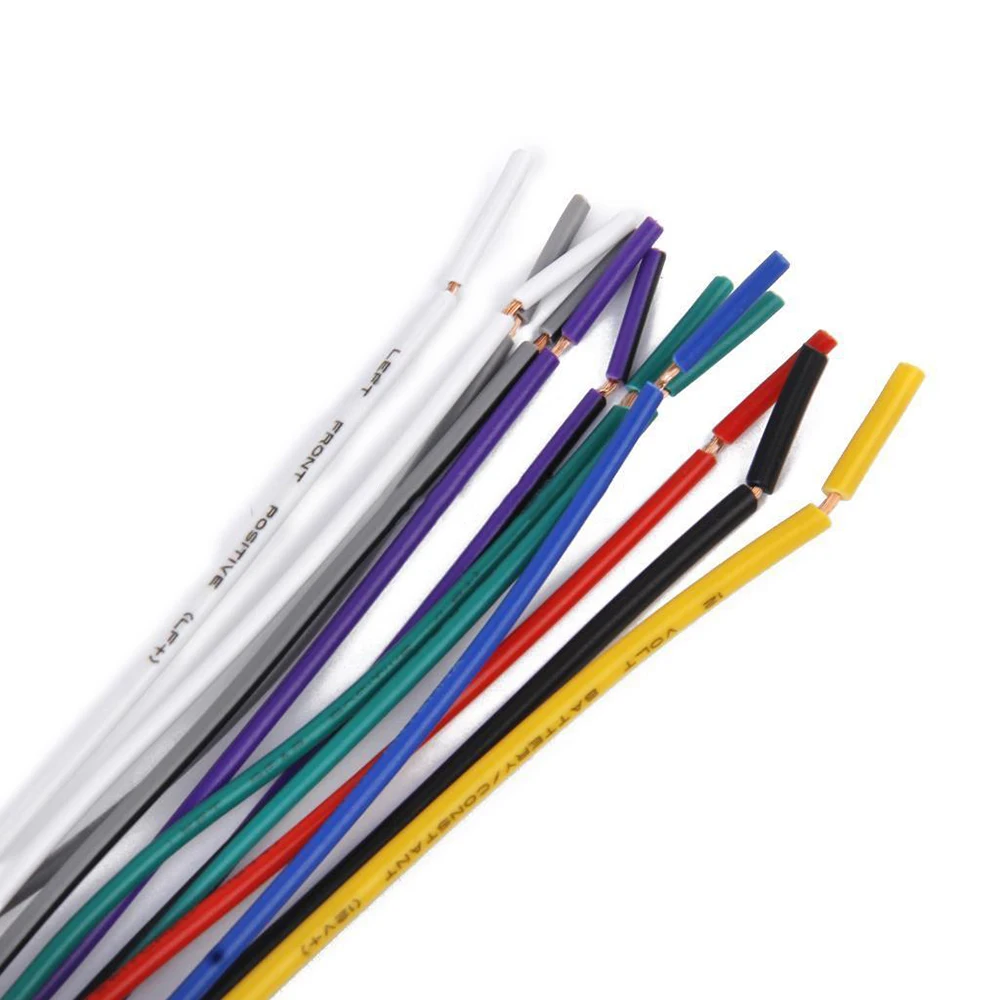 Автомобильный Универсальный жгут проводов гнездовой адаптер для автомобильного