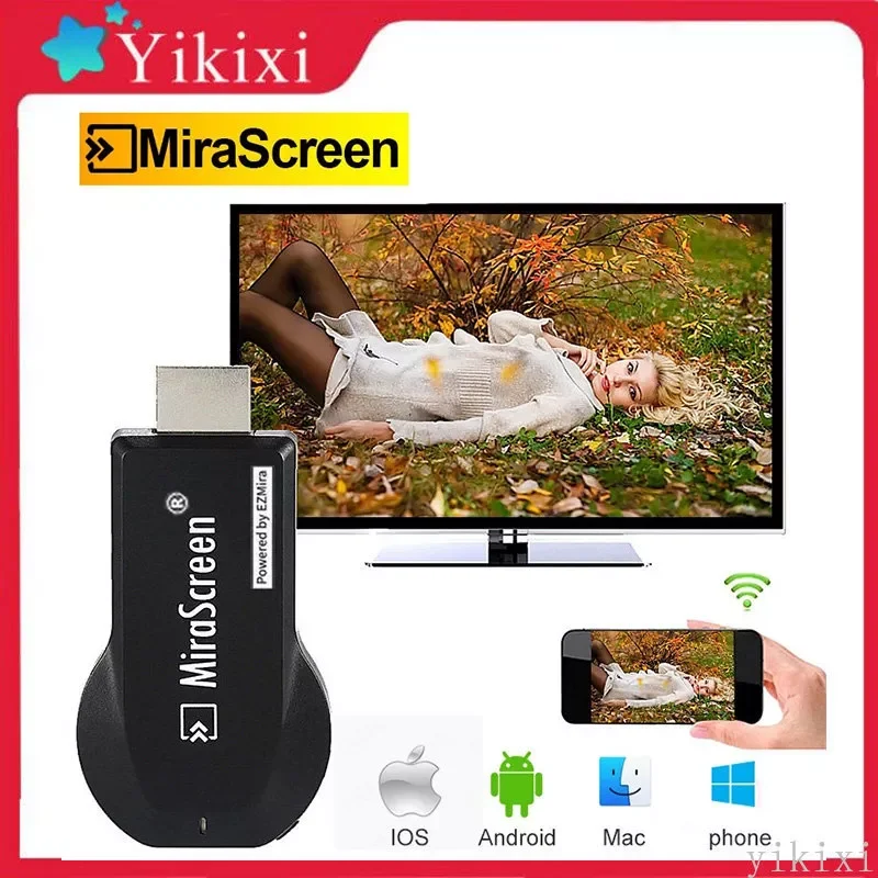 NEW M2 Pro TV stick Wifi Display Receiver Anycast DLNA Miracast Airplay Mirror Screen HDMI- Adapter  Dongle