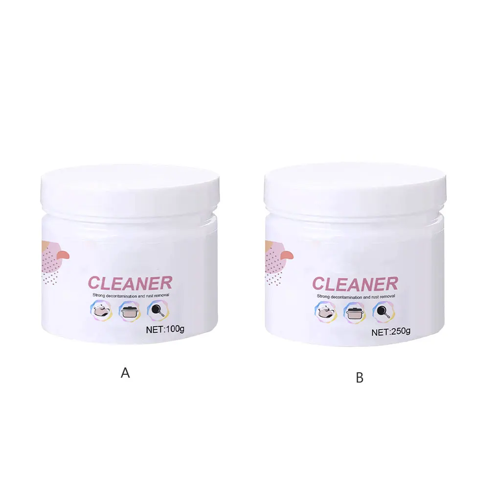 

Home Office Kitchen Bathroom Portable Cleaning Agent Frying Pan Grease Remover Dirt Removal Powder Washing Tool