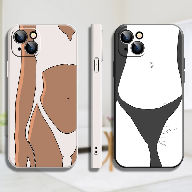

Sexy Woman Phone Case For Cover iPhone 12 Pro Case SE ProMax Mini X 7 6s 6 Xs 13 Plus 12 2020 8 XR Max 11 Fco2 Funda Bumper