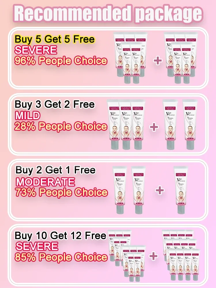 V-образный крем для лица с усилением линии подбородка устранение двойного