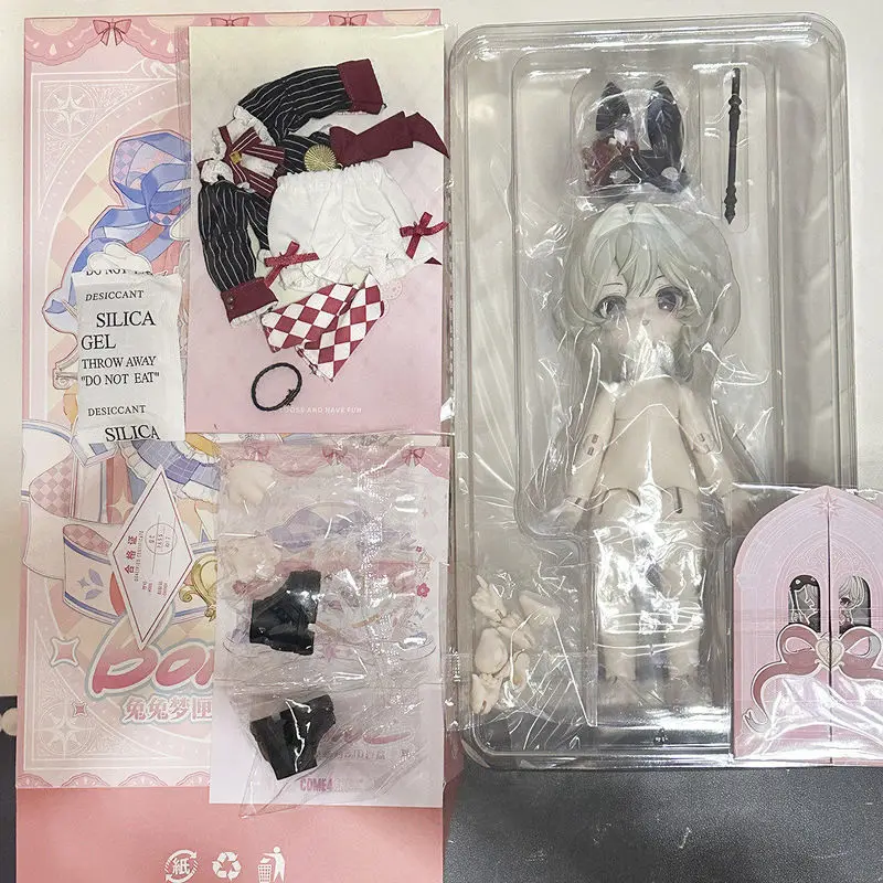 Фото В наличии COME4FREE Bangni Bunny Dream Box Series: Подвижная кукла BJD в масштабе 1/6, серия Blind Box, фигурка для переодевания, модель, игрушки, подарки №4