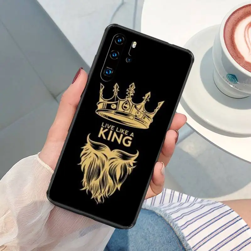 Корона король королева Лев Мягкий чехол для сотового телефона XiaoMi RedMi Note 11 10 9 8 6 Pro