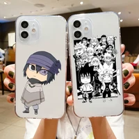 naruto anime phone cases for iphone se 2020 6 6s 7 8 11 12 13 mini plus x xs xr pro max cases funda transparent shell