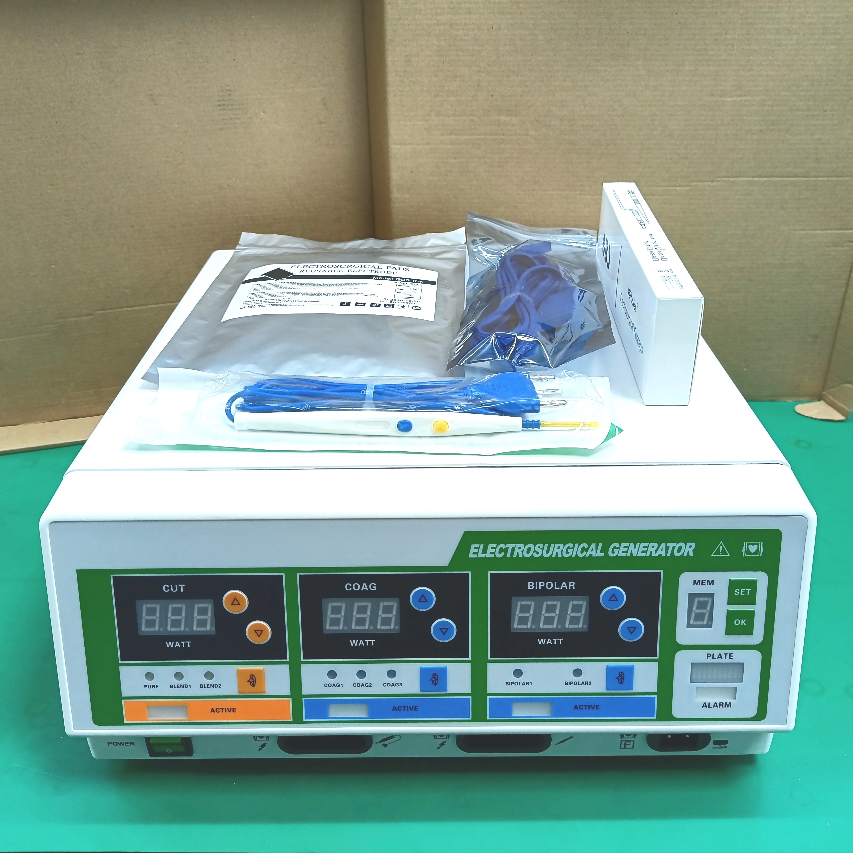 

8 Modes Surgical Machine ESU Generator OBS-350A Diathermy Cautery CE Electrosurgical Unit