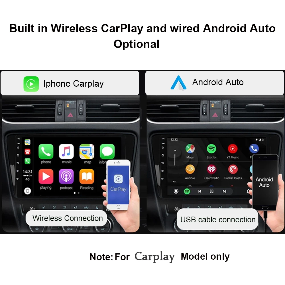 9 'ɺndroid 11 автомобильный стерео Мультимедийный плеер для Ford Fiesta 2009 2010-2018 2019 IPS GPS