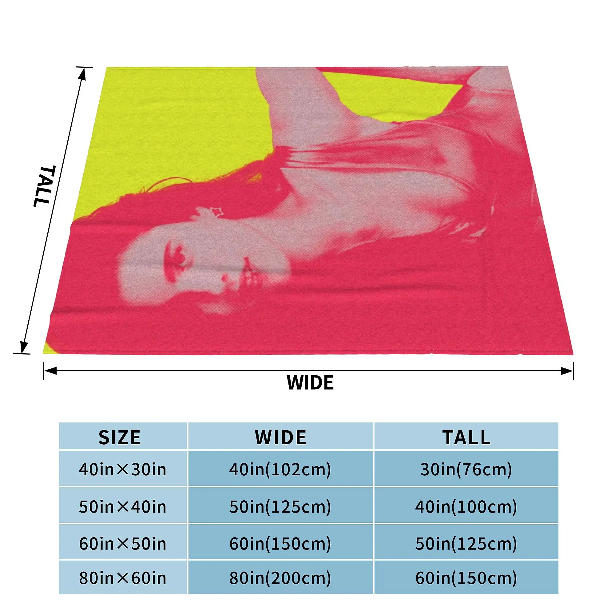 Одеяла The Substance Margaret Qualley шерстяные потрясающие мягкие пледы для домашнего