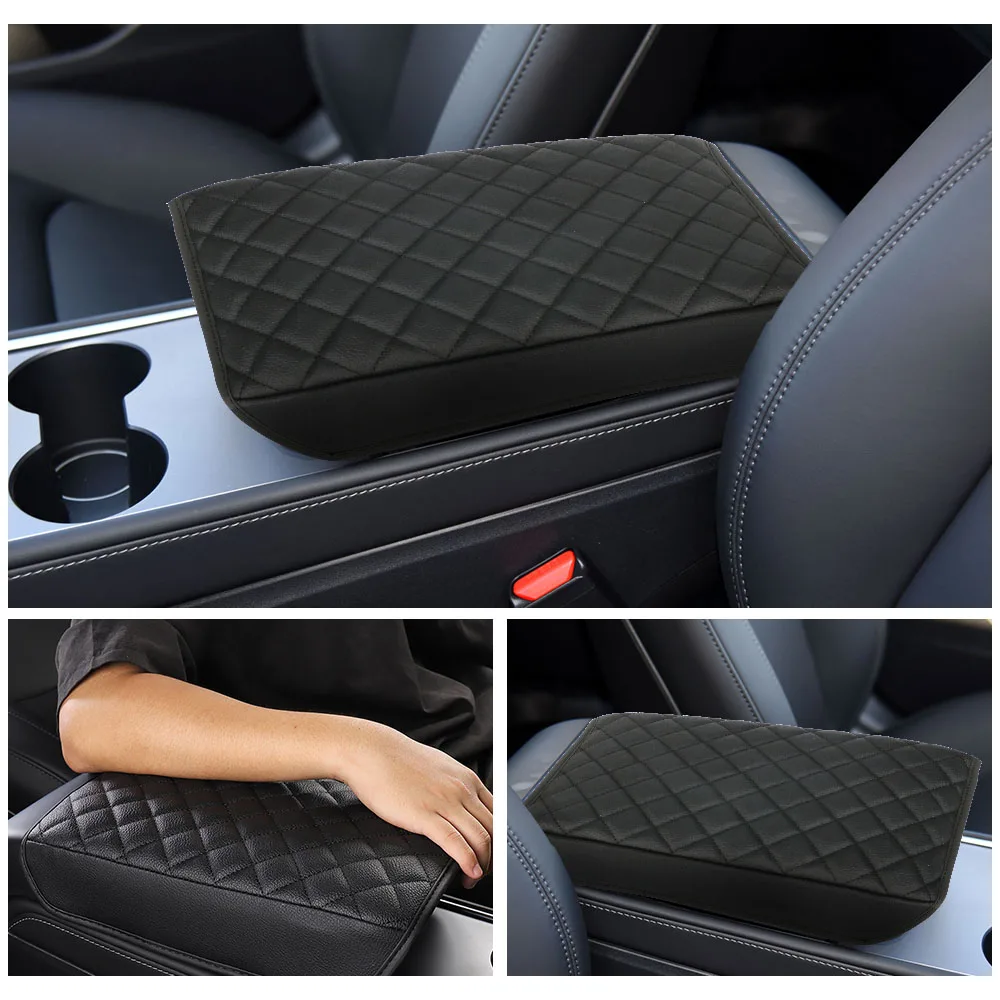 

Подлокотник, подушка, центральная консоль для Tesla Model 3 Y, автомобильные подлокотники, чехол, подлокотник, коврик для автомобильного подлокот...