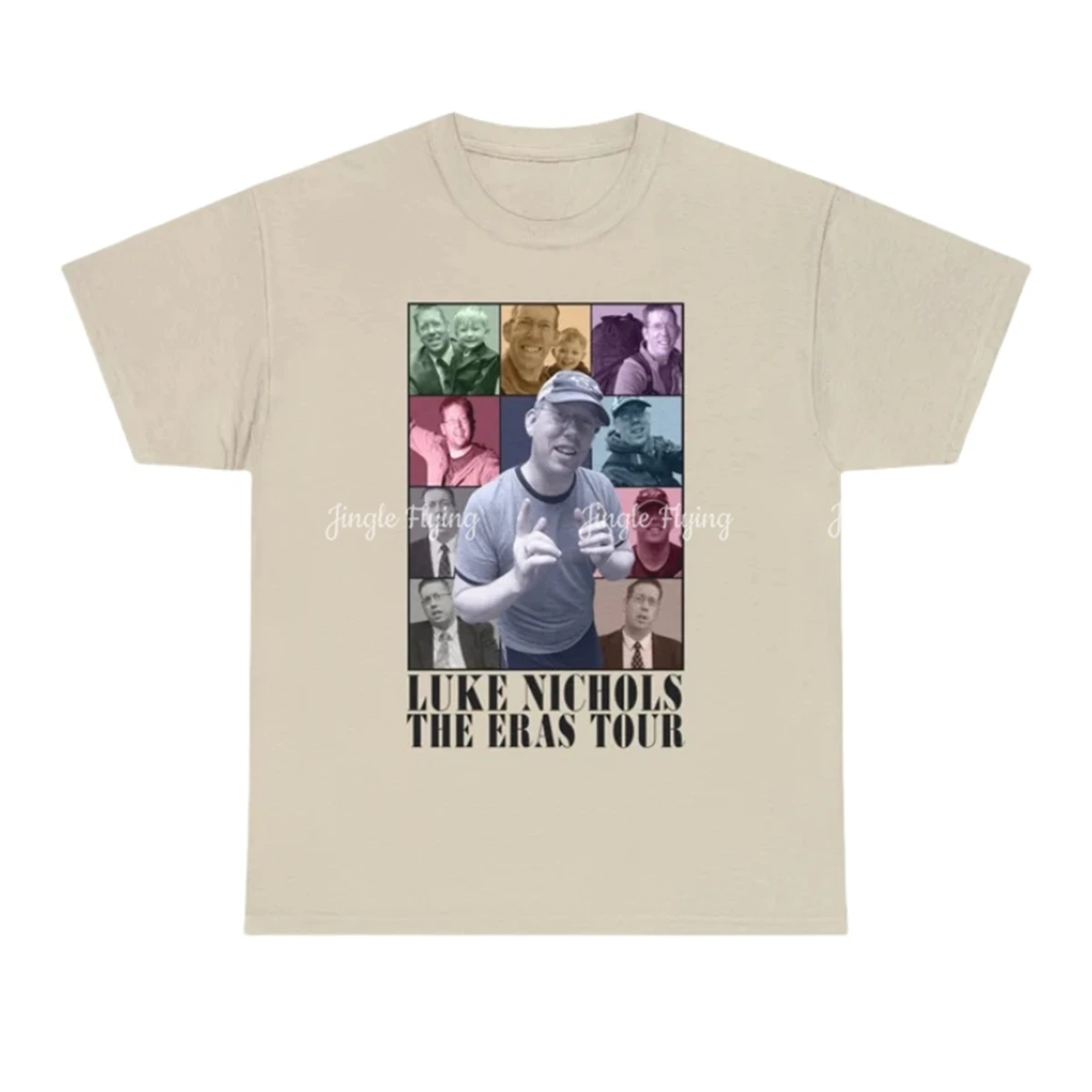 Люк Николс The Eras Tour футболка уличная для мальчиков подарок женщин и мужчин