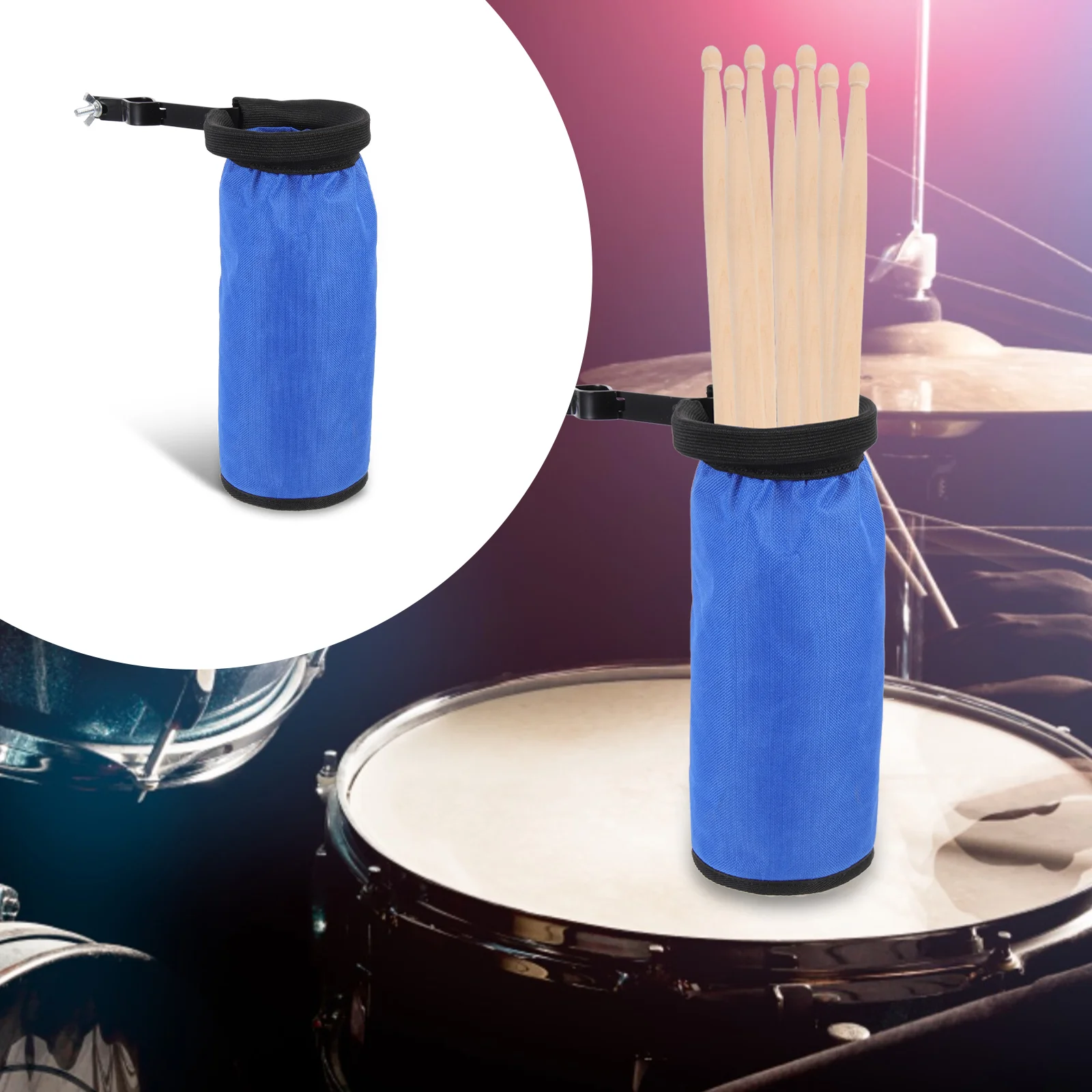 

Drum Stick Bag Drumstick Pouch Holder Storage Percussion Mallets Cloth Bags Carry Carrier Stand Oxford Drummer Practice Pad