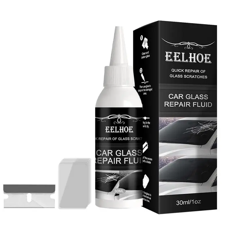 

Набор для Ремонта Лобового Стекла и трещин, 30 мл