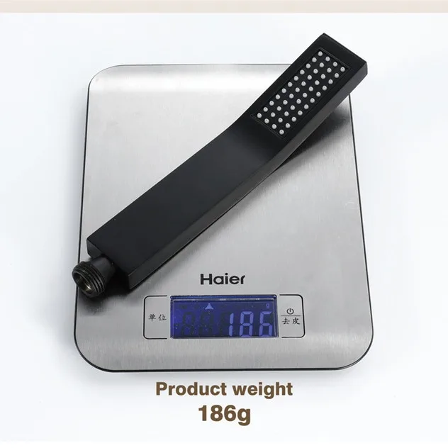 Квадратная ручная насадка для душа из нержавеющей стали в американском стиле под