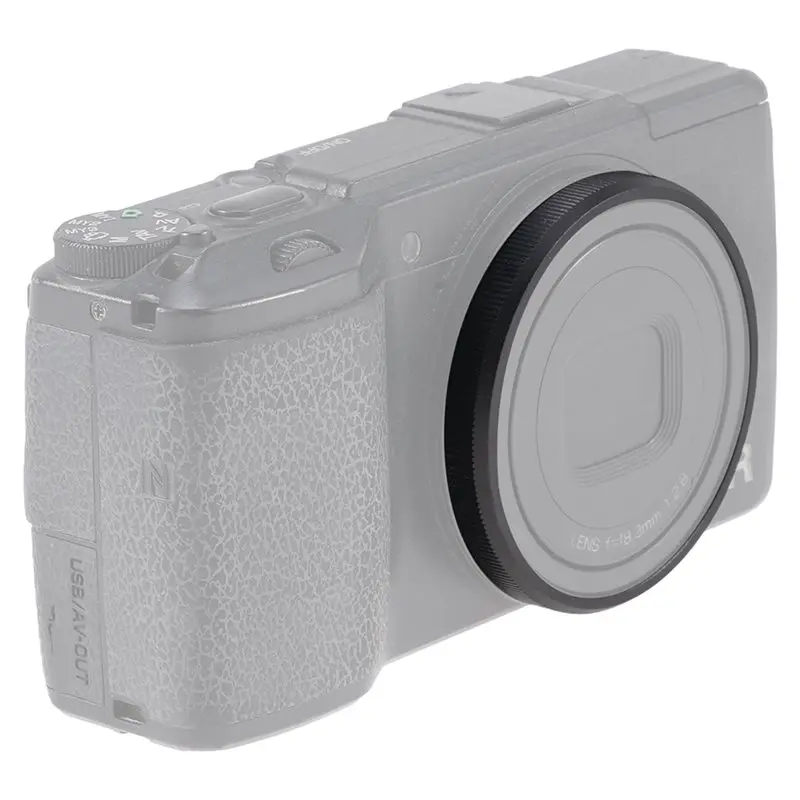 Алюминиевое кольцо для объектива, замена для камеры Ricoh GR GRII, декоративное кольцо-заглушка для объектива Ricoh GR2 (art.: 3920db90f140d) - 3920db90f140d