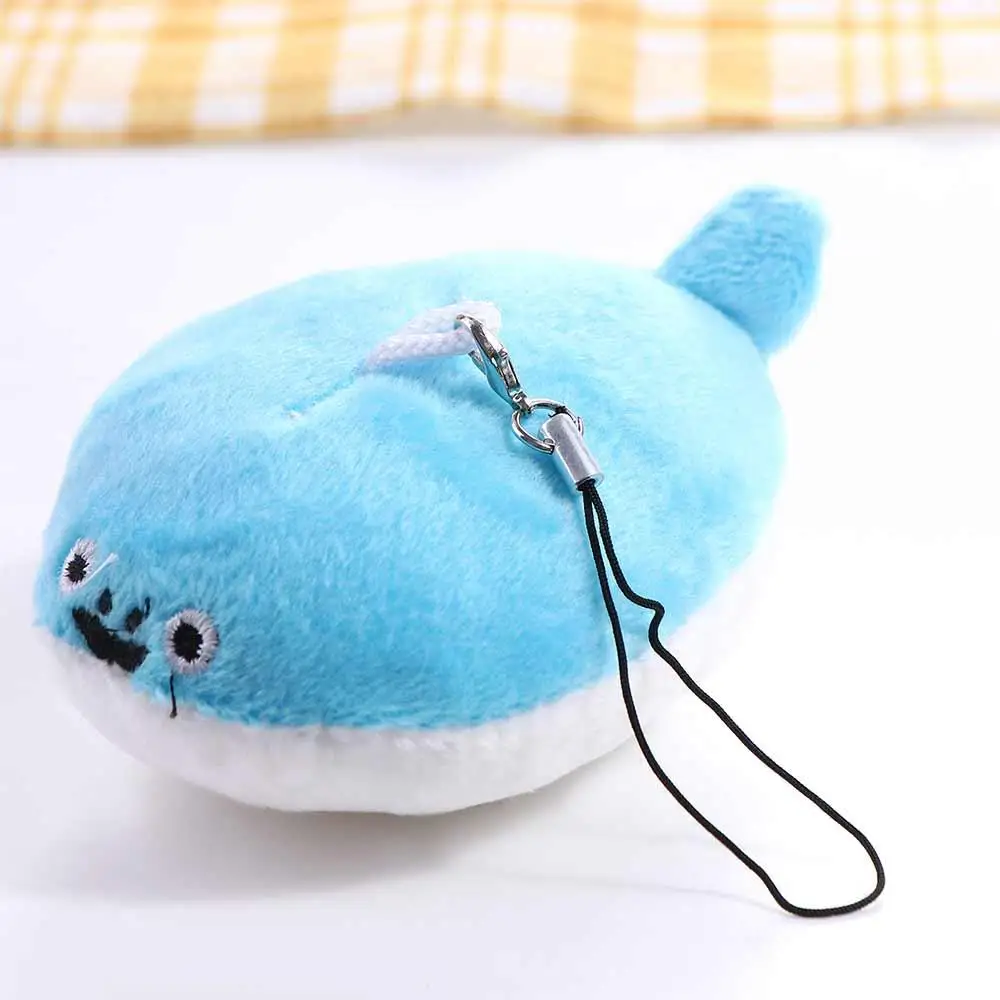 Плюшевый мягкий пищалкий котелок брелок мультяшный Сжимаемый плюшевый кулон в