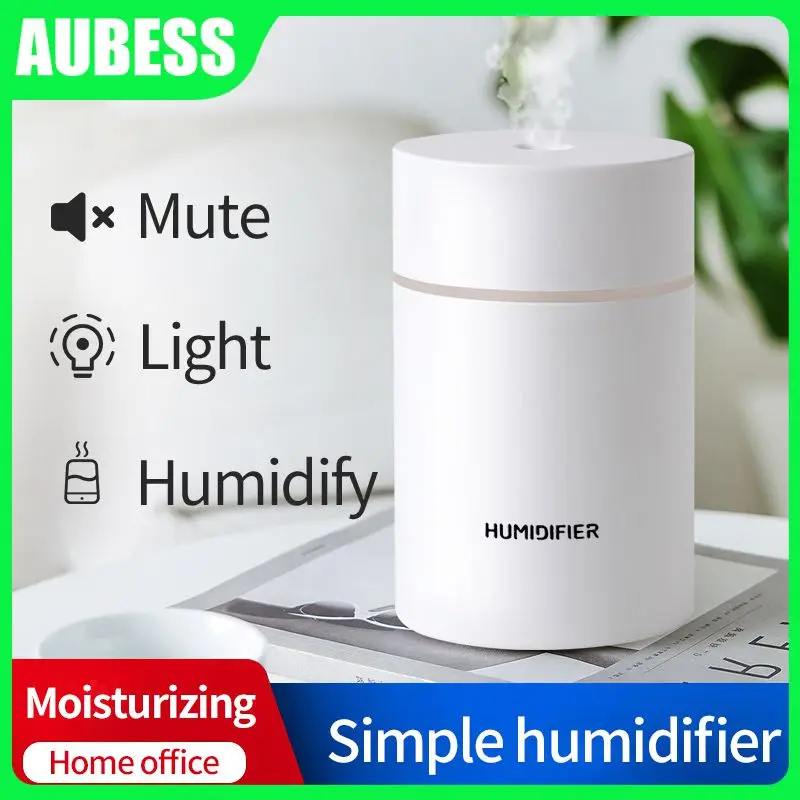 

300ml Usb Mini Aromatherapy Humidifiers Mute Desktop Humidifier Nano Fine Mist Diffusers Car Supplies Moisturizing Humidifier
