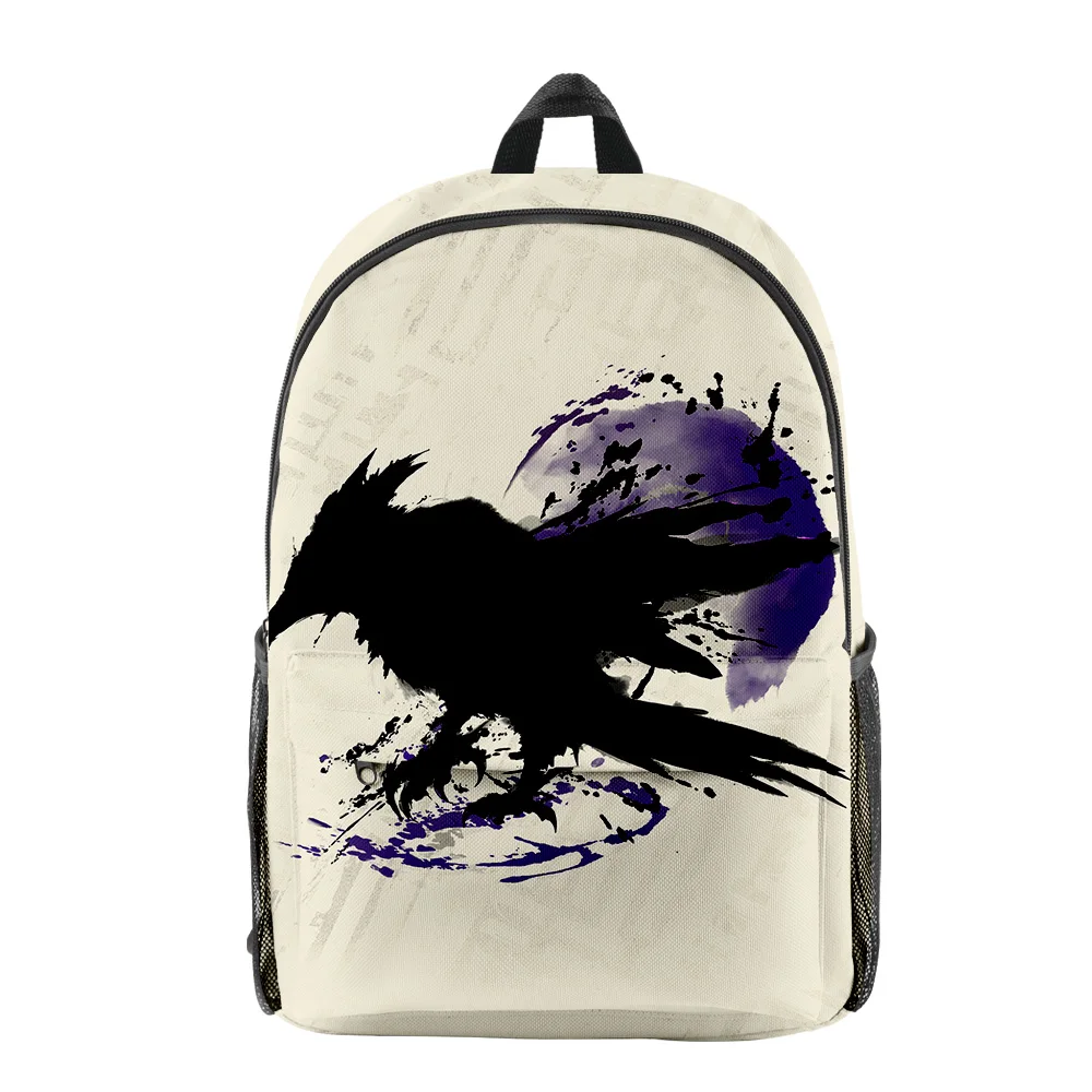 

Новинка, модные Классные Рюкзаки в стиле Харадзюку для студентов, рюкзаки из ткани Оксфорд с 3D-принтом диких сердец, водонепроницаемые дорожные сумки для мальчиков и девочек