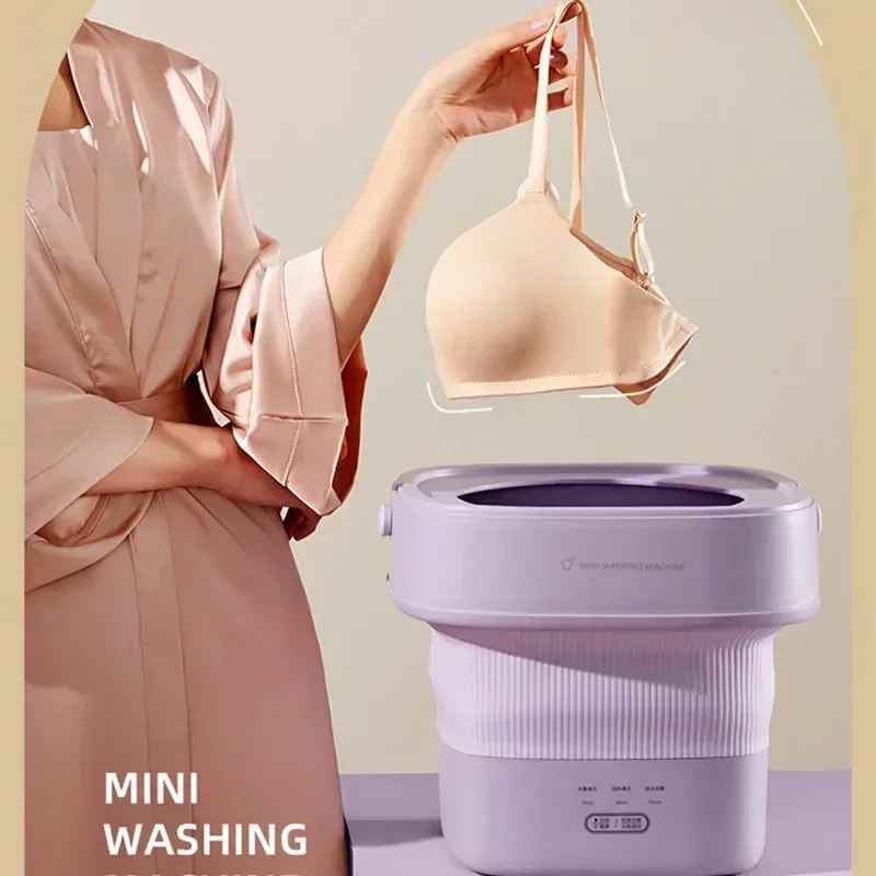 Мини-стиральная машина Daewoo 6 л большая емкость складная стиральная для нижнего