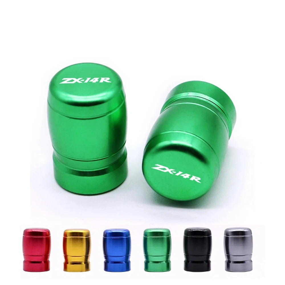

For Kawasaki Ninja ZX-14R ZX14R 2012-2020 ZZR1400 ZX1400 Accessories Motorcycle Wheel Tire Valve Stem Caps CNC Airtight Covers