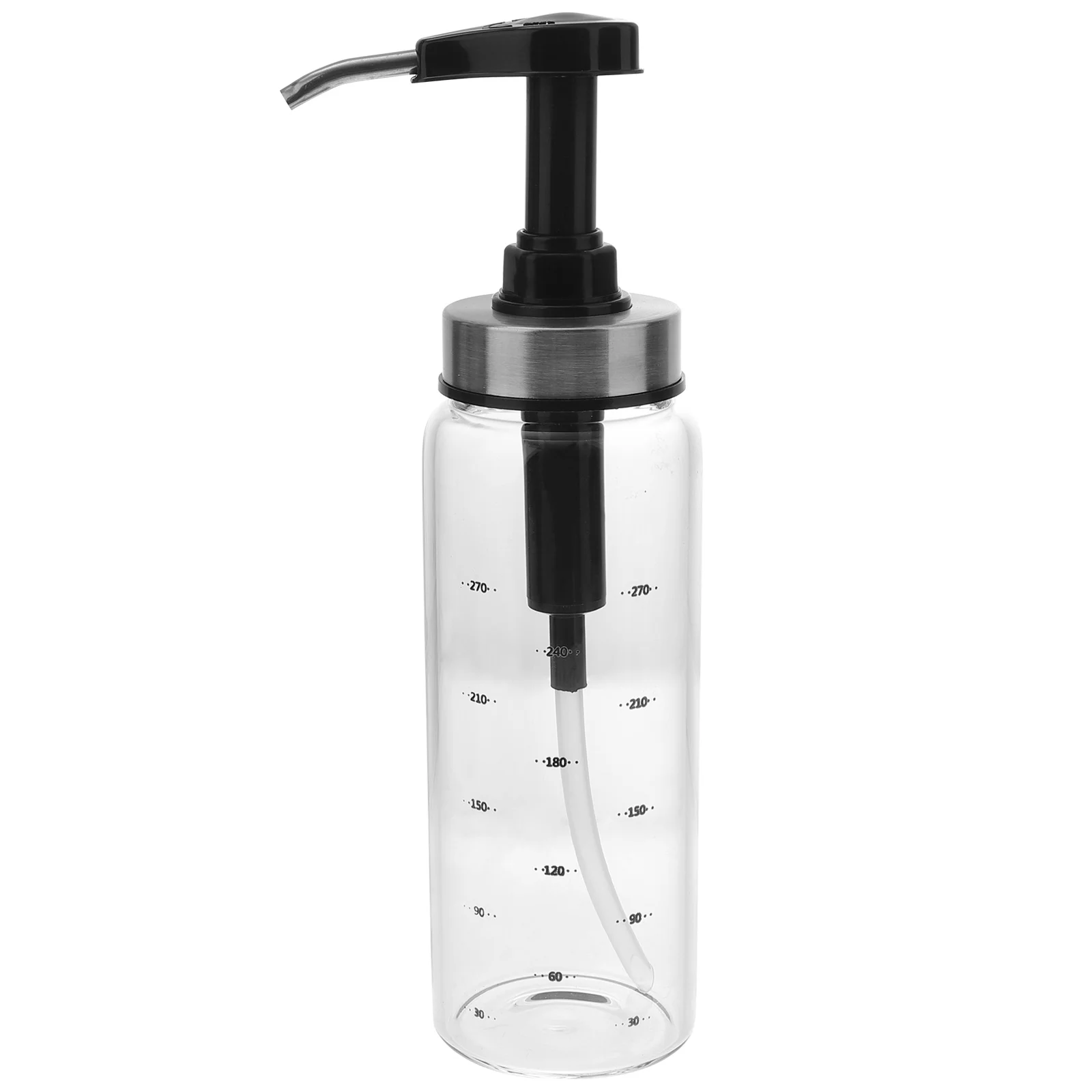 

Bottle Pump Dispenser Syrup Sauceoil Ketchup Bottles Container Condiment Squeeze Press Olive Coffee Honey Kitchendressing Salad