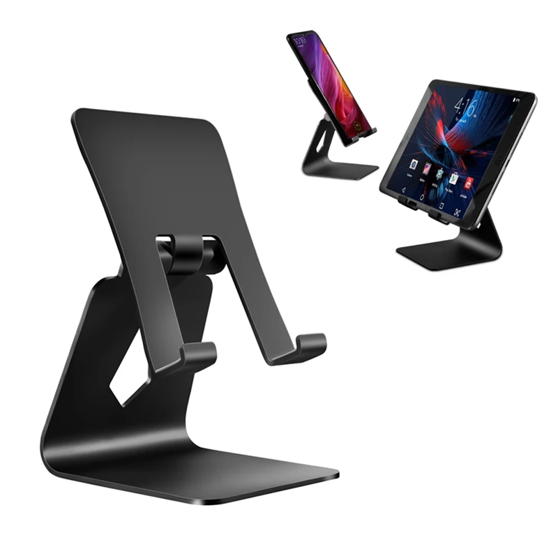 

Metal Robust Aluminum Alloy Desktop Stand Mobile Phone Tablet For Ipad Computer Universal Holder For Desktop Bed Phone Stand New