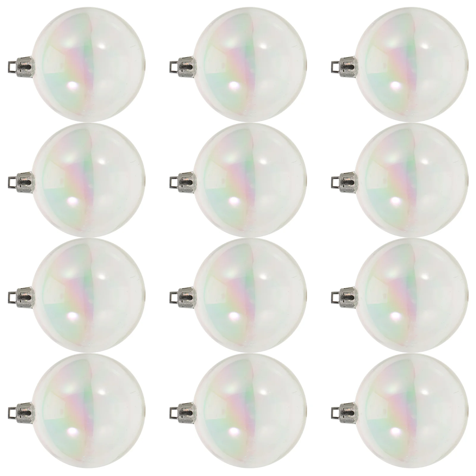 12 шт. Рождественский жемчужный пузырьковый шар черные воздушные шары прозрачные