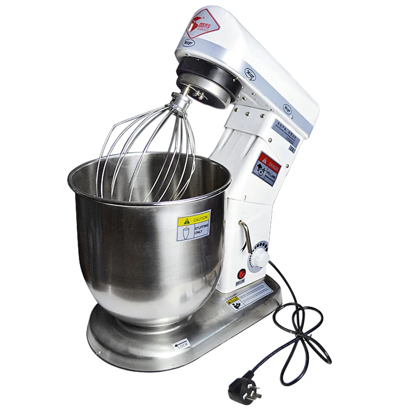 

220V 5L/7L/10L Electric Stand Professional Dough Mixer Household Commercial Planetary Mixer Egg Beater Bread Mixer High Quali