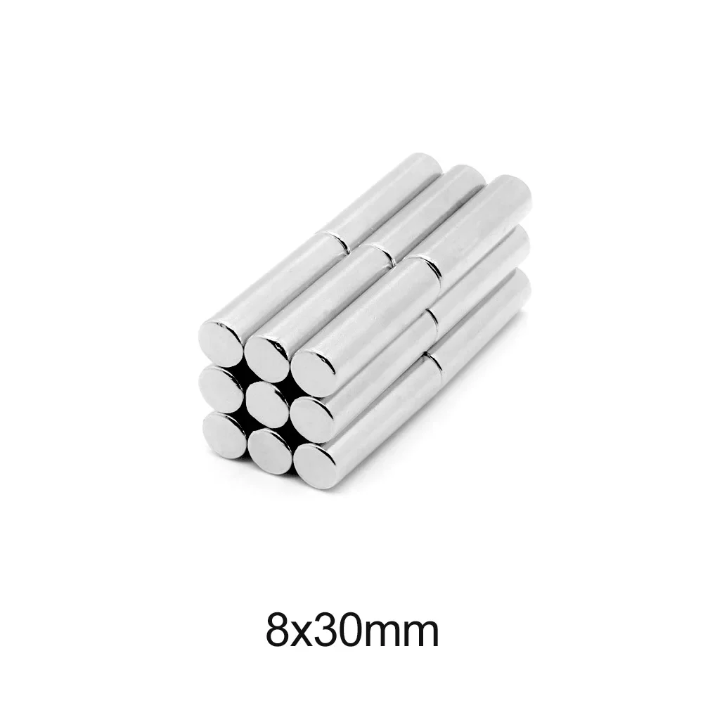 

Сильный дисковый магнит 8x30 мм
