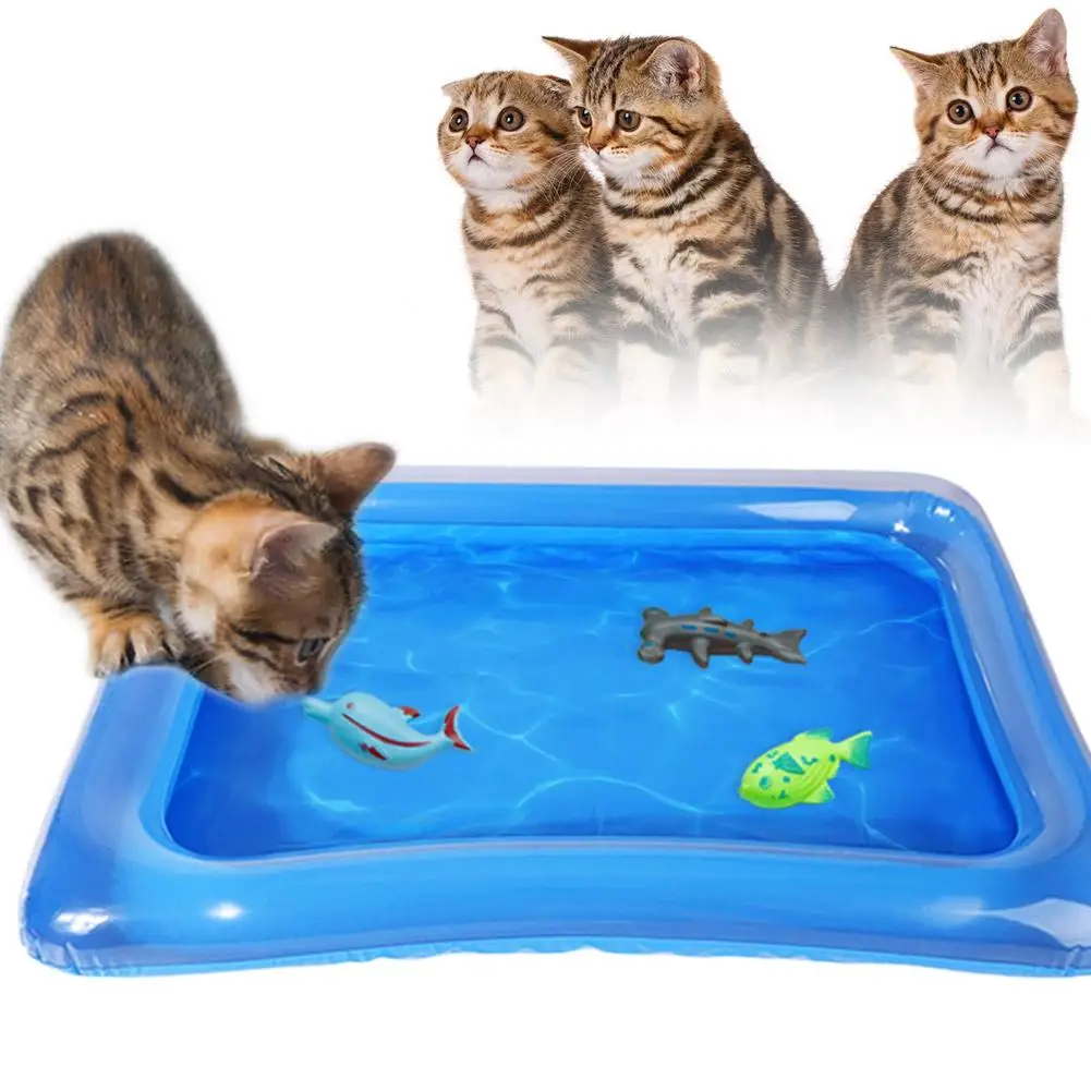 TPets игровые коврики с водой утопленным датчиком водяной игровой коврик для