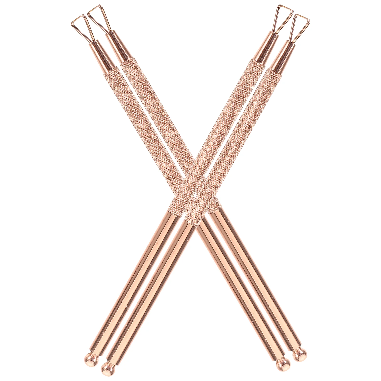 Nail Polish Removal Tools Stainless Steel Gel Remover Triangular Design Cuticle Peller