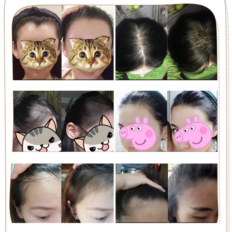 

2021 Hair Shadow Powders Baby Hairline Modified Repair Trimming Powders Hair building Fibers Makeup Concealer Natural Cover