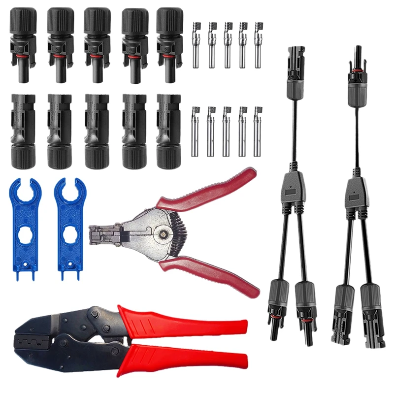 

Y-Type 1-Way 2 Photovoltaic Connector Photovoltaic Connector Wrench Photovoltaic Pressure Line