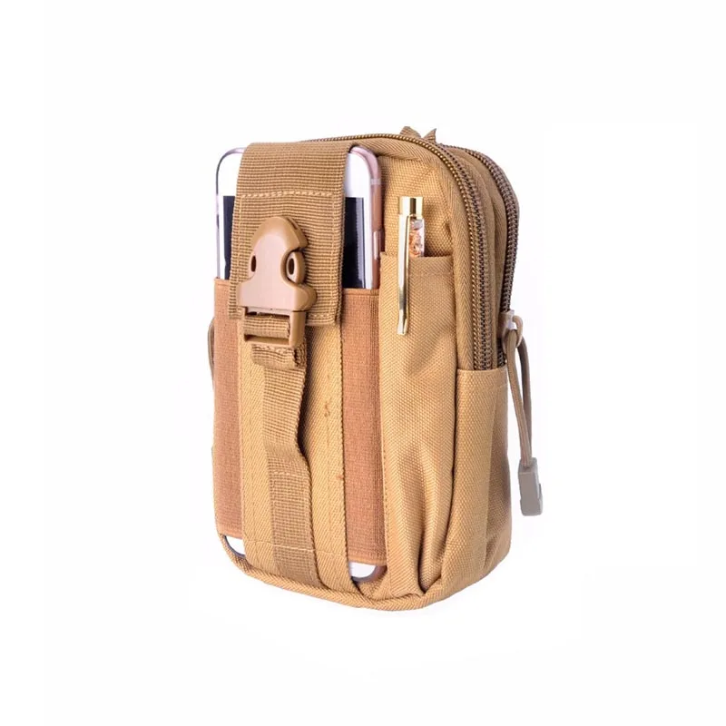 

New Outdoor Tactical Phone Pouch Hunting Hip Waist Belt Clip Bag Wallet Gadget Pouch Tool Dump Drop Bag Holder Gym Bag Waist Bag