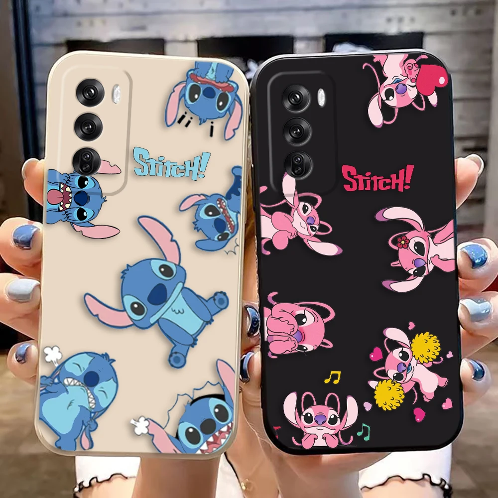 Чехол Naughty Koala Stitch Angel Cover для OPPO RENO 10 8 8T 7 7Z 6 6Z 8Z5 5F 4 4F 3 2F 2Z A5 A7 LITE Цветной чехол Funda Capa